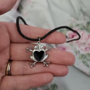 Frog necklace